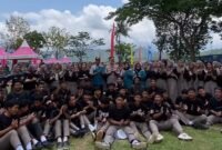 Turnamen Bola Voli se-Eks Karesidenan Kediri Resmi Dibuka di SMAN 1 Gondang
