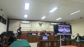Persidangan kasus dugaan korupsi pengadaan tanah perluasan Kampus Politeknik Negeri Malang (Polinema) tahun anggaran 2019-2020