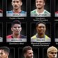 11 pemain dengan gol terbaik di dunia, termasuk Ridho yang menjadi wakil Indonesia pertama yang masuk nominasi FIFA Puskas Award 2025.