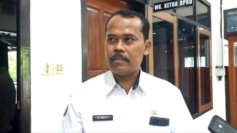 Foto: Kasubid Inventarisasi dan Pemanfaatan Aset Daerah, Badan Keuangan Daerah (Bakeuda) Trenggalek, Slamet .