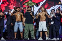 Takeru Segawa vs Rodtang Jitmuangnon di ONE Samurai 1. (Foto: ONE Championship)