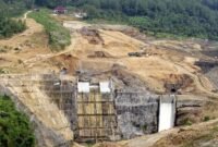 Bendungan Bagong Trenggalek (foto Dokumentasi)