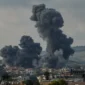 Asap mengepul setelah serangan udara Israel di wilayah Lebanon selatan di tengah meningkatnya ketegangan perbatasan. (Foto: Al Jazeera)