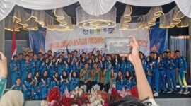 SMKN 2 Trenggalek melepas 675 siswa kelas XII Tahun Pelajaran 2025/2026 dalam suasana sederhana namun penuh makna, Jumat (8/5/2026).