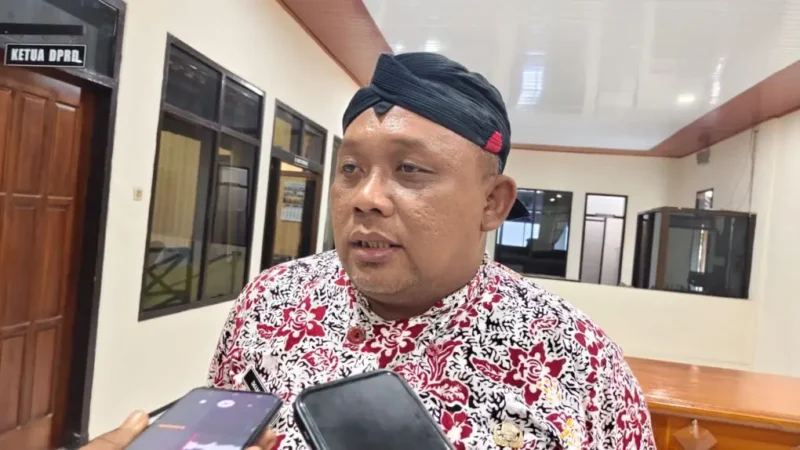 Foto : Kepala Dinas Pertanian Trenggalek. (Pemerintah daerah menyiapkan mitigasi menghadapi potensi kemarau panjang dan risiko kekeringan pada 2026)