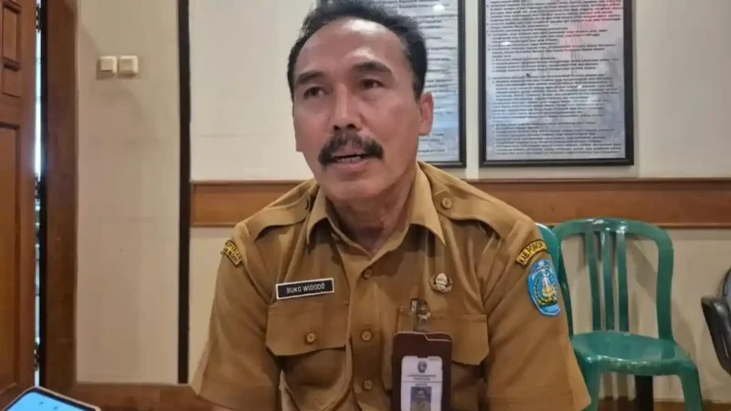 Foto: Sekretaris Badan Kepegawaian dan Pengembangan Sumber Daya Manusia (BKPSDM) Kabupaten Ponorogo, Suko Widodo