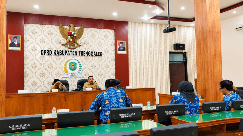 Foto: Raker Komisi IV DPRD Trenggalek dan manajemen RSUD Dr. Soedomo, Rabu (20/5/2026).