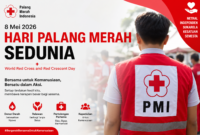Hari Palang Merah Sedunia diperingati setiap 8 Mei sebagai momentum memperingati semangat kemanusiaan dan solidaritas global.