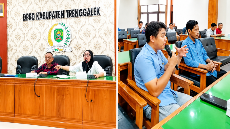 Rapat FAMTB bersama DPRD Trenggalek 