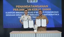 Diskominfo Trenggalek dan Kantor Imigrasi Kelas II Non-TPI Ponorogo menjalin kerja