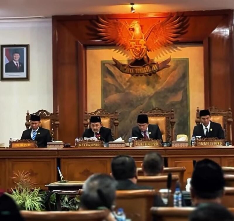 Foto : Rapat Paripurna DPRD Tulungagung Saat Berlangsung