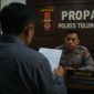 Foto ilustrasi : Pengaduan warga terhadap anggota kepolisian di Propam Polres Tulungagung.